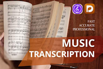 transcribe piano into accurate sheet music