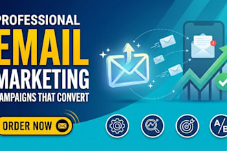 be your expert for email marketing and automation in klaviyo or mailchimp