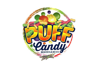 create high quality and beautiful candy logo design