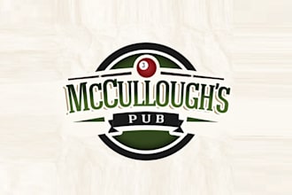 design beautiful pub beer bar logo