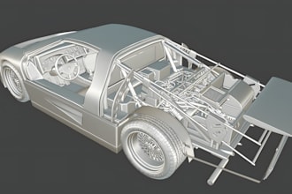 create 3d car models for your games or visualization