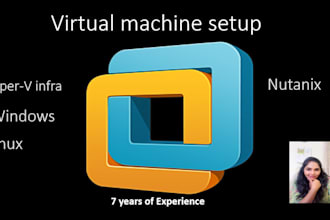 install configure and troubleshoot vmware nutanix and hyperv infra