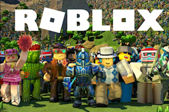 develop your full roblox game development in high quality animation