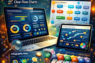 create a high quality infographic design process