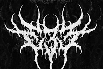 design a spiked metal logo for your streetwear brand