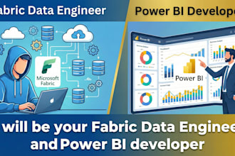 be your fabric data engineer and power bi developer