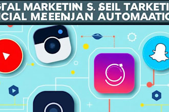 custom automated bots for youtube instagram, twitch and snapchat