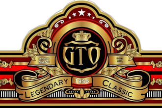 design modern premium labels, bands, boxs, rings, cbd, and cigar band