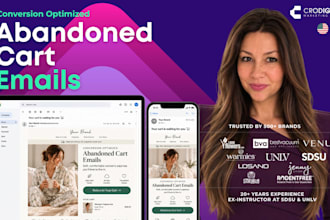 write and optimize sales focused abandon cart emails for your brand