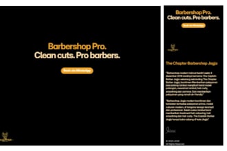do create website for your service bussiness