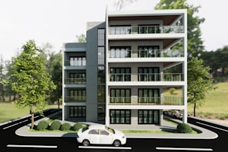 model and render interior on sketchup and archicad