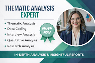 conduct professional thematic analysis for qualitative data