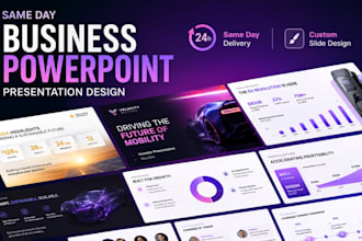 design same day business powerpoint presentation slides corporate presentation