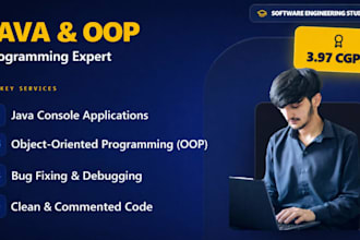 be your java and oop programming expert