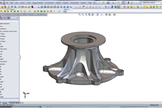 create custom cad designs and deliver fast step or stl files from sketches