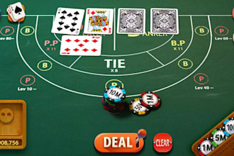 develop card game slot, 8 ball game, baccarat, billboard game, blackjack, poker