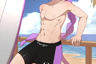 draw nsfw character illustrations