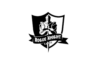 design best quality rogue knight games logo
