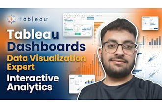 build dashboards in tableau