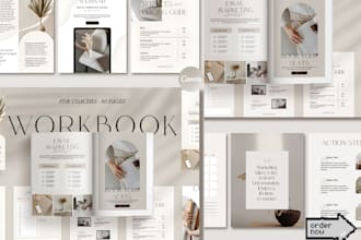design german your canva ebook workbook lead magnet with clickable PDF