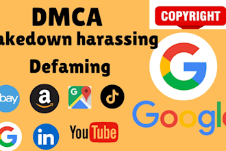 submit dmca takedown notice to remove copyright infringement