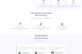 develop a high performance wordpress and wix site with advanced SEO and speed