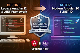 upgrade your legacy angular and asp net applications to latest versions
