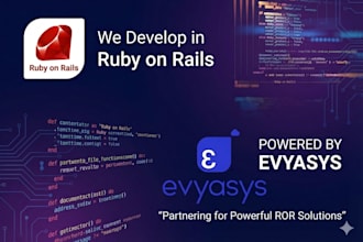 build, fix, or upgrade ruby on rails web applications