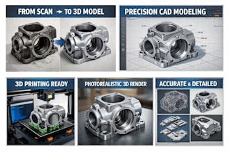 reverse engineer your product from 3d scans