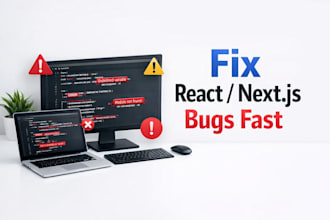 fix bugs in your react or nextjs application