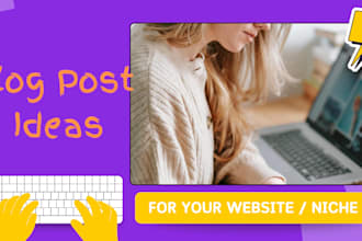 generate profitable blog post ideas for your niche