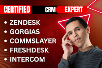 setup gorgias crm zendesk intercom ai agent commslayer ai chatbot shopify store