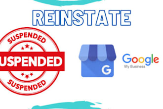 reinstate suspended google my business gmb and fix issues fast