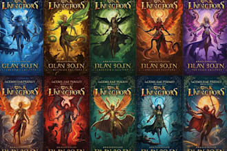 create fantastic book cover artworks