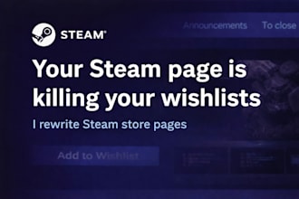 rewrite your steam store page to increase wishlists