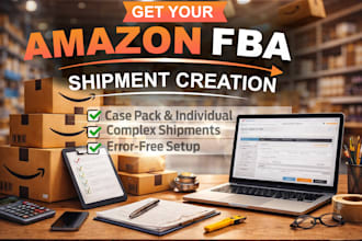 create and manage complex amazon fba shipments