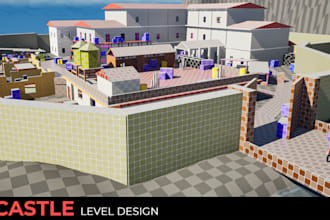 design your game levels in unreal and unity