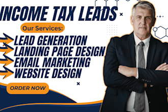 income tax lead finance lead lead generation income tax logo income tax website