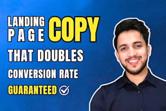 write persuasive landing page copy that will 2x your sales