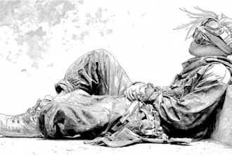create pen and ink illustrations