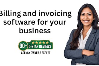 develop a custom billing and invoicing software for your business