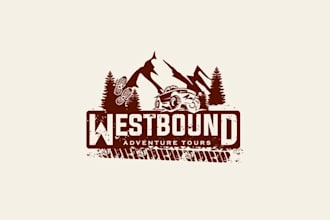 make exceptional logo for an over landing and off road guys