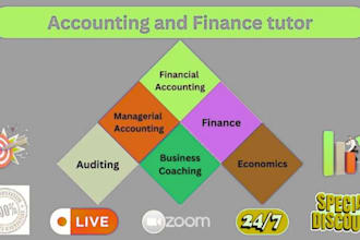 be your financial accounting and finance tutor online