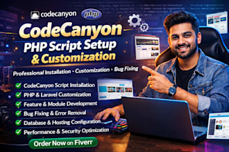 install and fix codecanyon PHP scripts