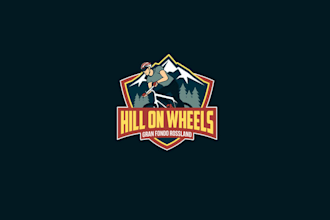 make outdoor logo for a new road biking event in ross land
