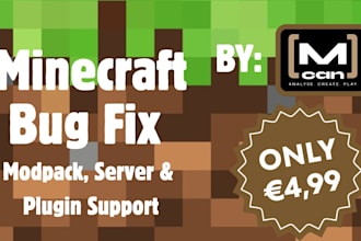 fix bugs in your minecraft mods and plugins