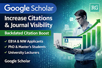increase google scholar citations,  backdated citations and researchgate impact