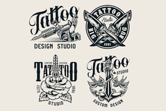 high end linework tattoo design for you