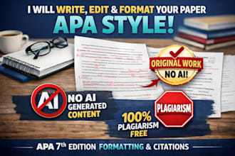 edit and format your paper in apa style