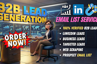 do b2b lead generation, targeted business leads and valid email list building